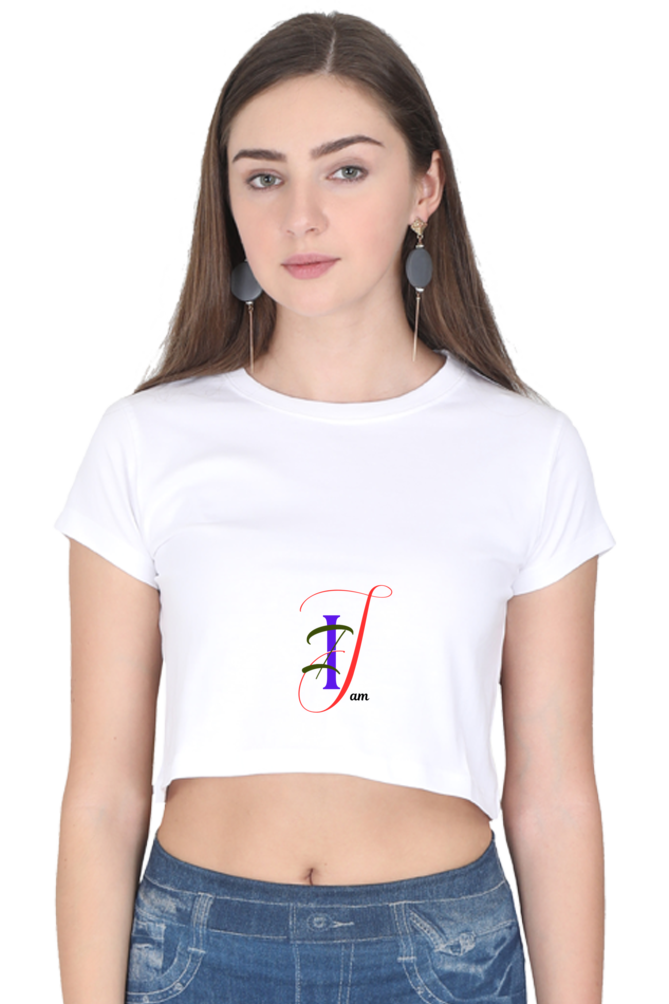 Women Top Crop (Printed)