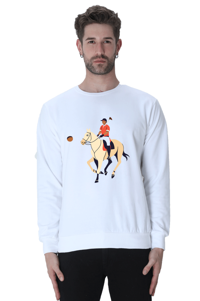 Men-Sweatshirt-Polo Player