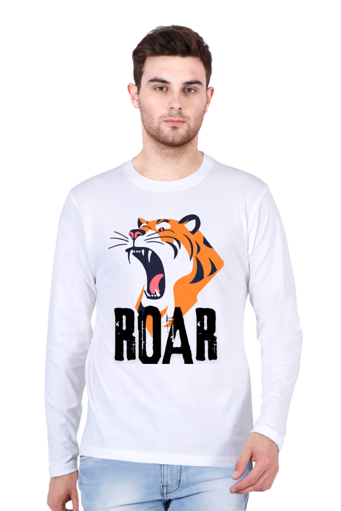 Men-Printed-T-Shirt-Tiger Roar