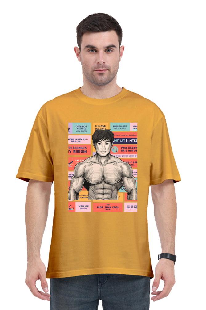 Fitness-Gym-Oversized T shirt-Bodybuilder