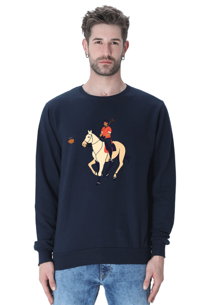 Men-Sweatshirt-Polo Player