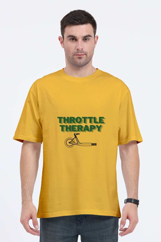 Bikers-Oversize T-shirt-Throttle Therapy