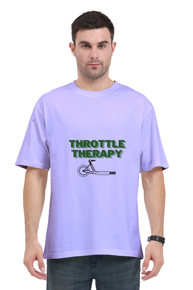Bikers-Oversize T-shirt-Throttle Therapy