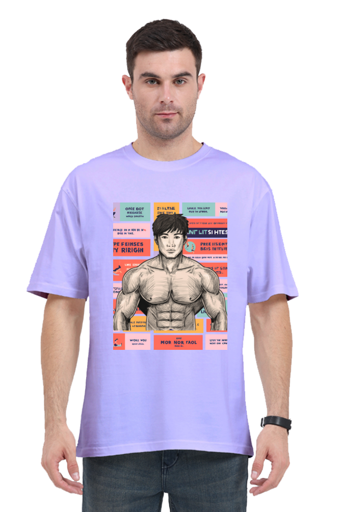 Fitness-Gym-Oversized T shirt-Bodybuilder