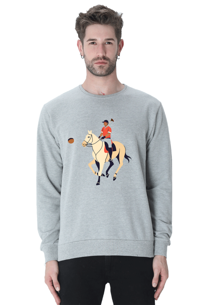 Men-Sweatshirt-Polo Player