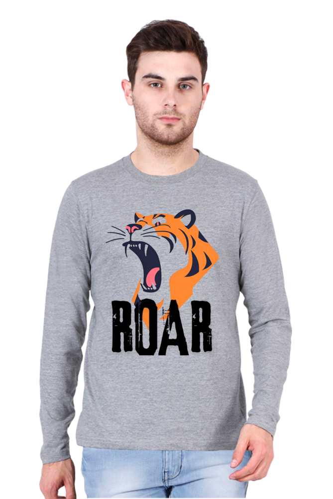Men-Printed-T-Shirt-Tiger Roar