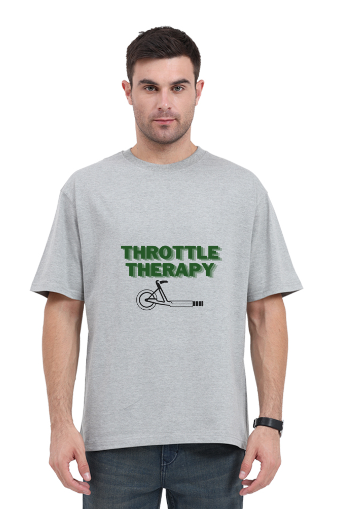 Bikers-Oversize T-shirt-Throttle Therapy
