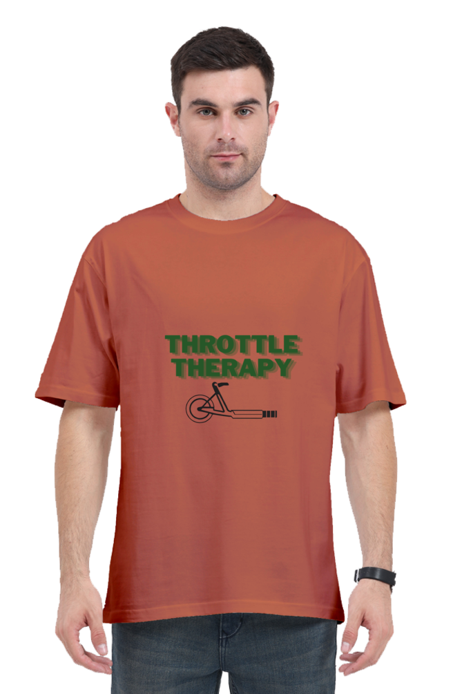 Bikers-Oversize T-shirt-Throttle Therapy