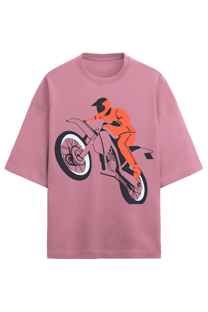 Biker-Over Sized-Terry -T Shirt