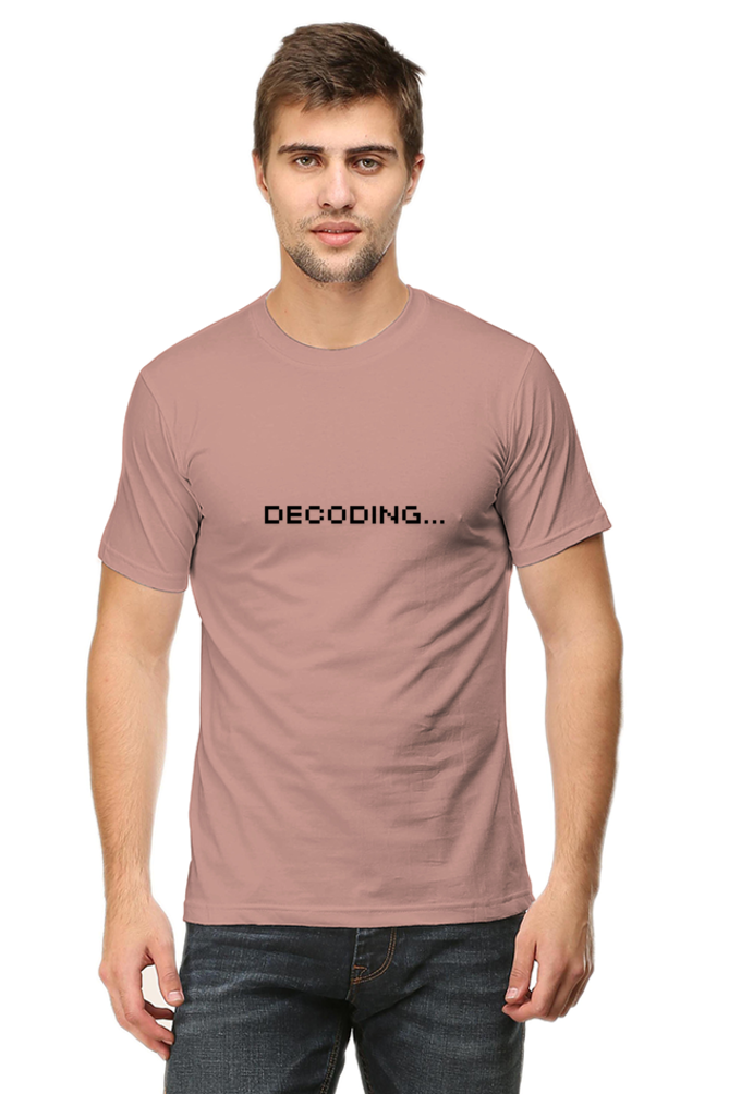Men - Printed T shirt- Decoding