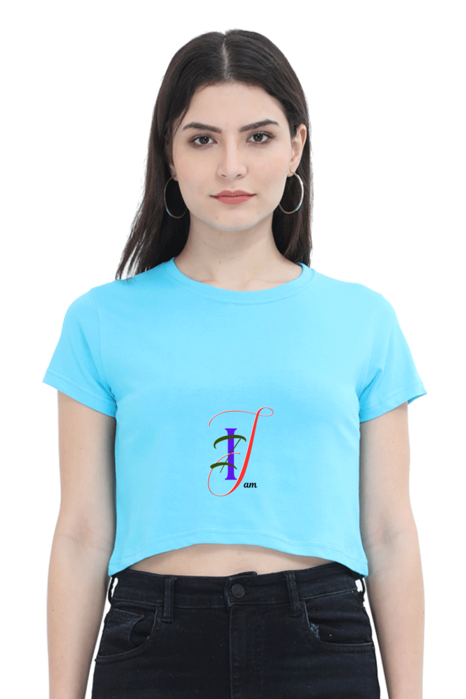 Women Top Crop (Printed)