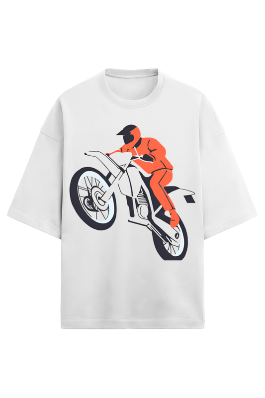 Biker-Over Sized-Terry -T Shirt