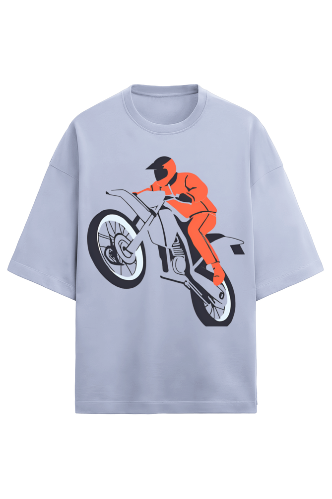 Biker-Over Sized-Terry -T Shirt